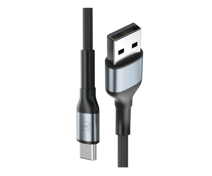 Kabel 3mk Hyper Cable N-SERIES A to C 1m QC 3.0 9V/2A 18W Black